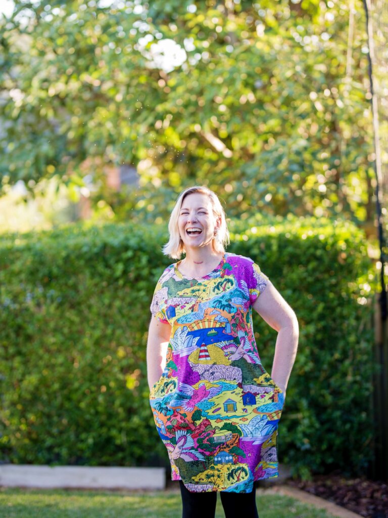 Are you looking for a vibrant aussie themed dress?