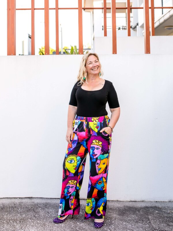 faces jersey full length pants